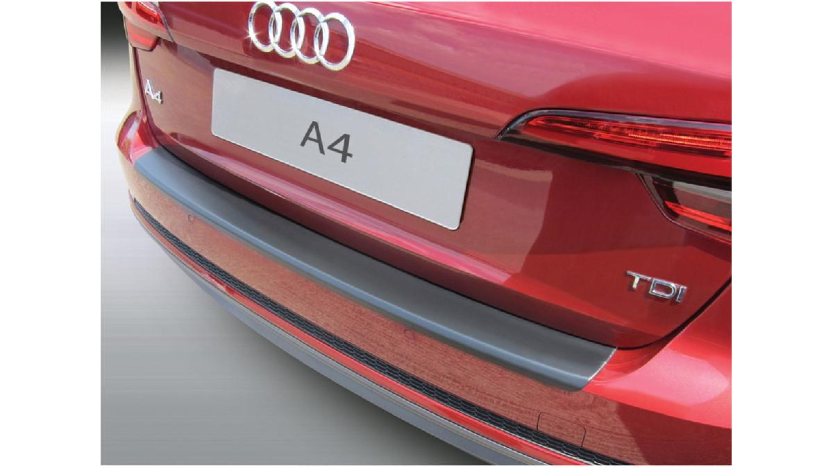 Protection+de+seuil+arri%C3%A8re+%28ABS%29+sur+mesure+pour+Audi+A4+Avant+Allroad+10%2F2015-9%2F2018+Noir